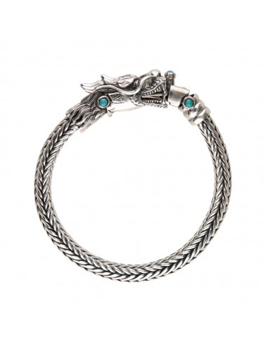 925 Sterling Silver Dragon Bracelet...