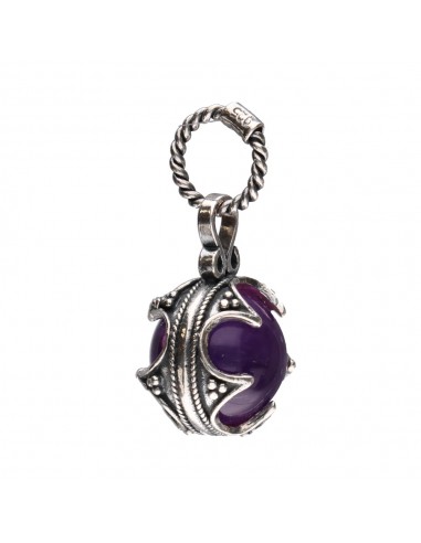 Pendentif Améthyste Gotland 12mm en...