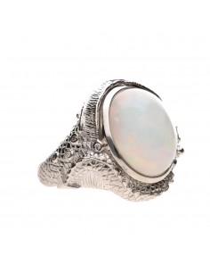 Opal Ring with Diamonds 925...