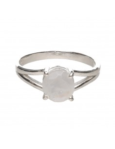 Faceted Moonstone Ring in...