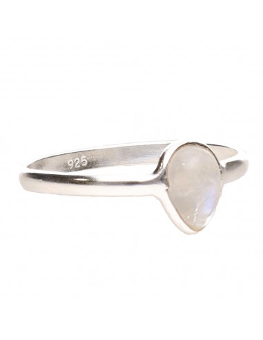 Small Moonstone Drop Ring in 925...