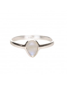 Small Moonstone Drop Ring...