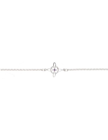 Small Witch's Knot Anklet in 925...