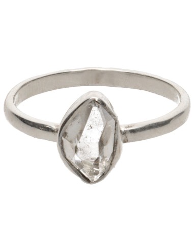 Bague Hérkimer en argent sterling 925