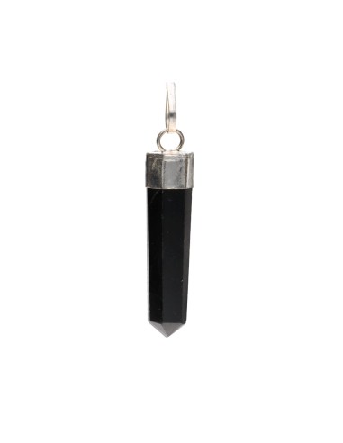 Colgante Punta de Turmalina Negra