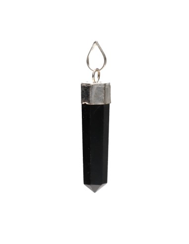 Colgante Punta de Turmalina Negra