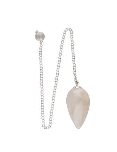 Péndulo Gota de Ágata Blanca (GOT14)