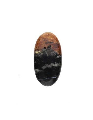Cabochon d'agate Plum Root