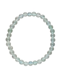 Bracelet de Fluorite bleue 6mm 2