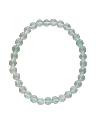 Pulsera de Fluorita Azul 6mm