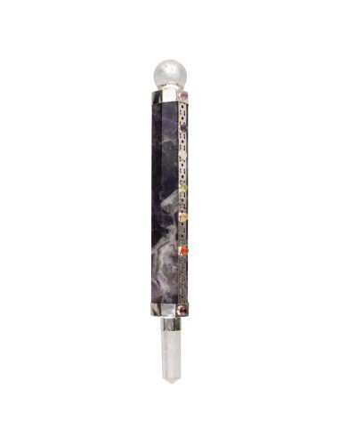 Amethyst and Chakra Channeling Wands