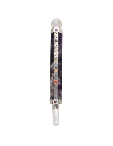 Amethyst and Chakra Channeling Wands