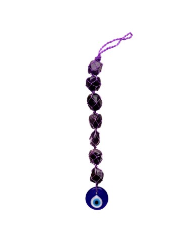 Turkish Eye and Amethyst Rearview...