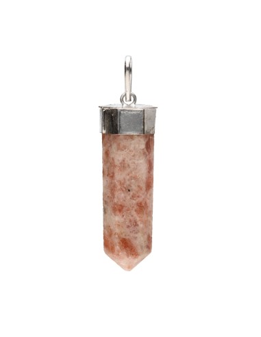 Pingente de Pedra do Sol com banho de...