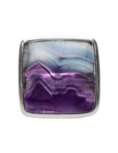 Fluorite Ring in 925...