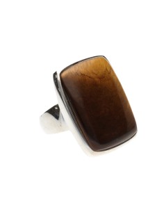 Tiger Eye Ring in 925... 2