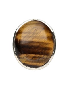 Tiger Eye Ring in Sterling...