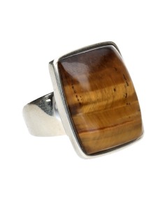 Tiger Eye Ring in Sterling... 2