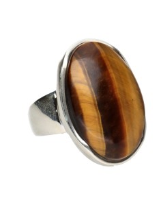 Tiger Eye Ring in 925... 2