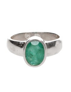 Emerald Ring in 925...