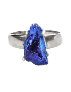 Azurite Ring in 925...