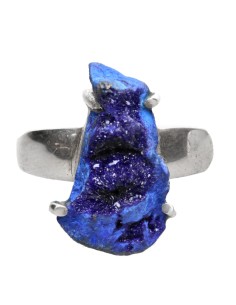 Azurite Ring in 925...