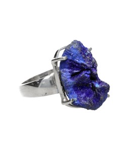 Azurite Ring in 925... 2