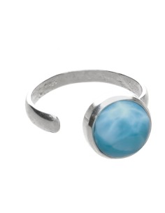 Larimar Ring in 925... 2