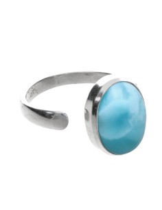 Larimar Ring in 925... 2