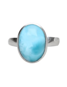 Larimar Ring in 925...