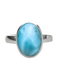 Larimar Ring in 925...
