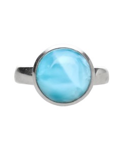Larimar Ring in 925...