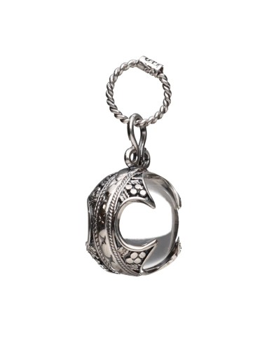Pingente Gotland 16mm - Prata de lei 925