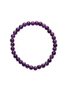 Bracelet d'améthyste 6mm... 2