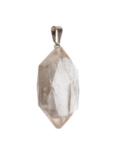 Hexagonal Smoky Quartz Pendant 2