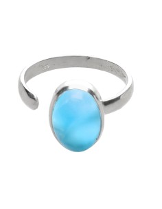 Larimar Ring in 925...
