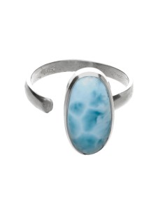 Larimar Ring in 925...