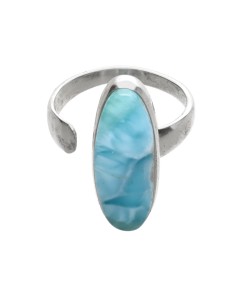 Larimar Ring in 925...