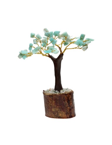 Árvore pequena de Amazonite com base...