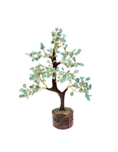 Árbol de Amazonita Mediano con Base...