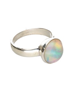 Bague en argent 925 Opale... 2