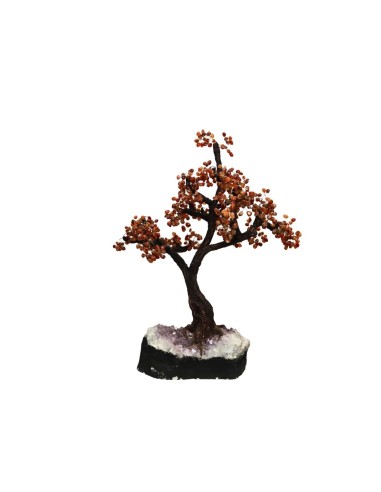 Carnelian with Amethyst Tree with...