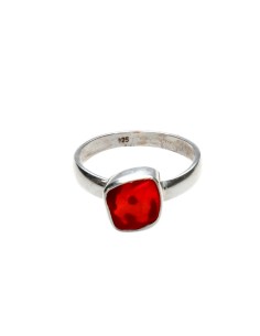Fire Opal Ring in 925...
