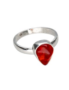 Fire Opal Ring in 925... 2