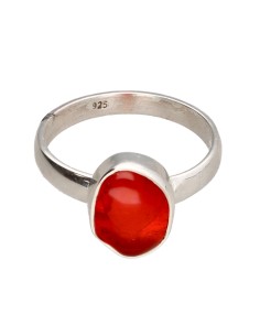 Fire Opal Ring in 925...
