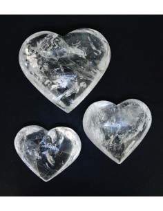 Carved Heart Quartz 