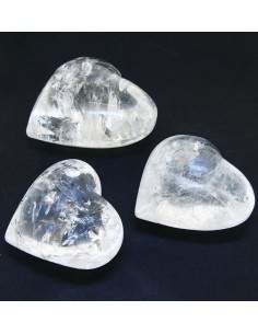 Carved Heart Quartz  2