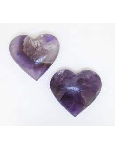 Heart Polished Amethyst