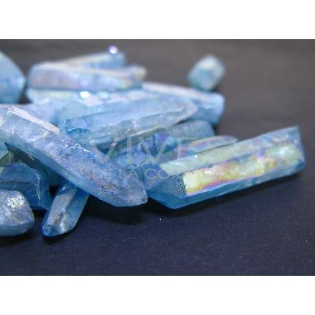 Puntas de Cuarzo Aqua Aura