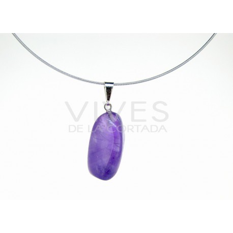Pendentif Améthyste Tumbled